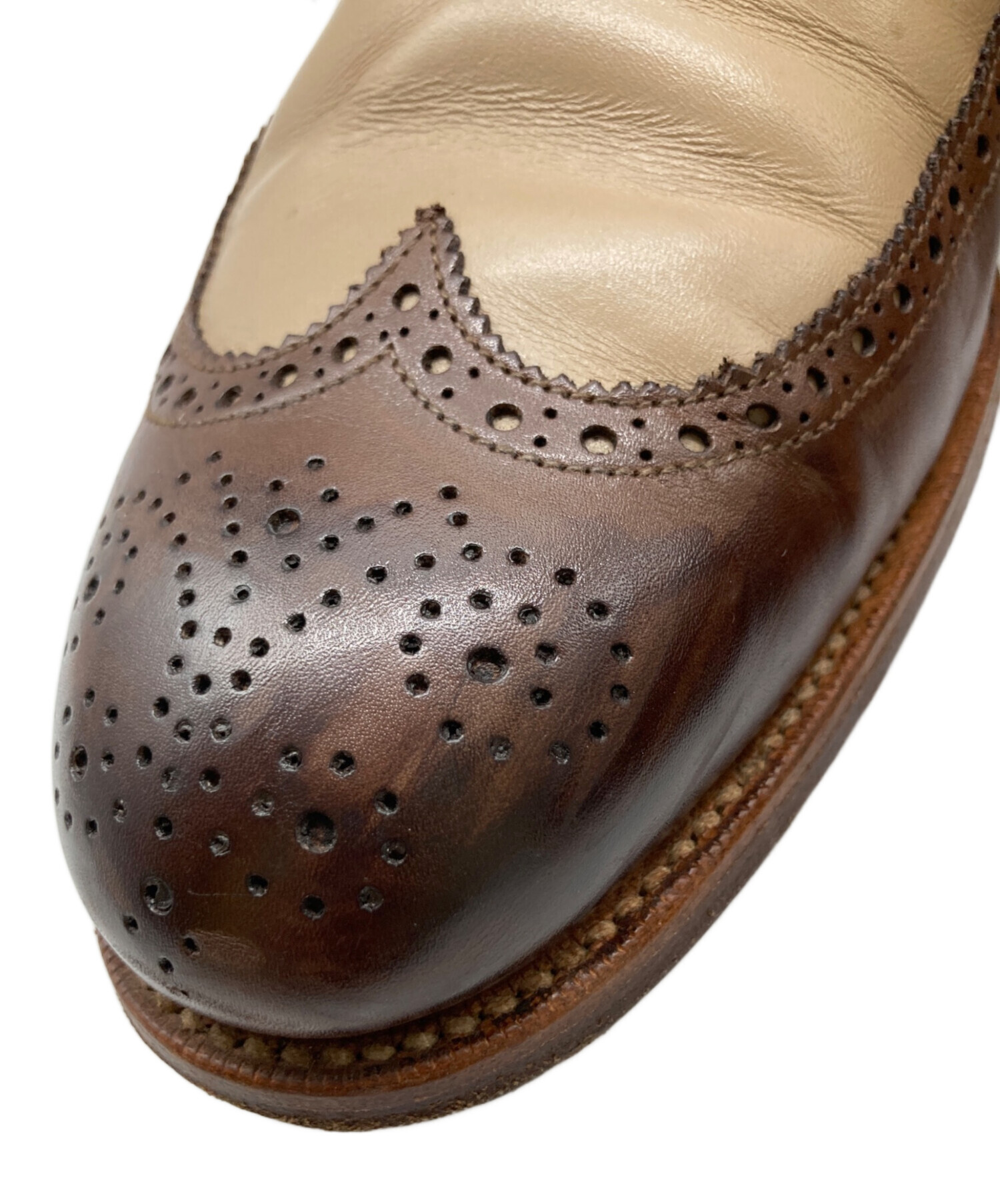 中古・古着通販】GRENSON (グレンソン) ウィングチップシューズ