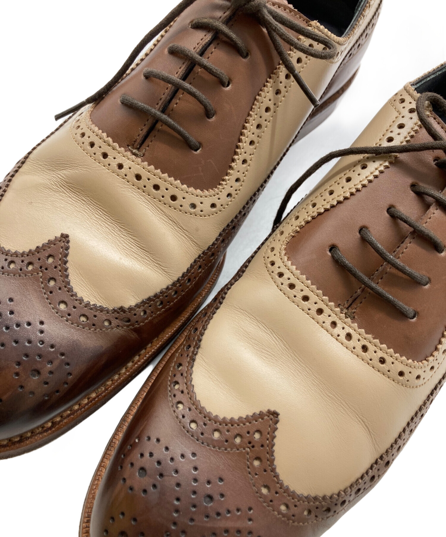 中古・古着通販】GRENSON (グレンソン) ウィングチップシューズ