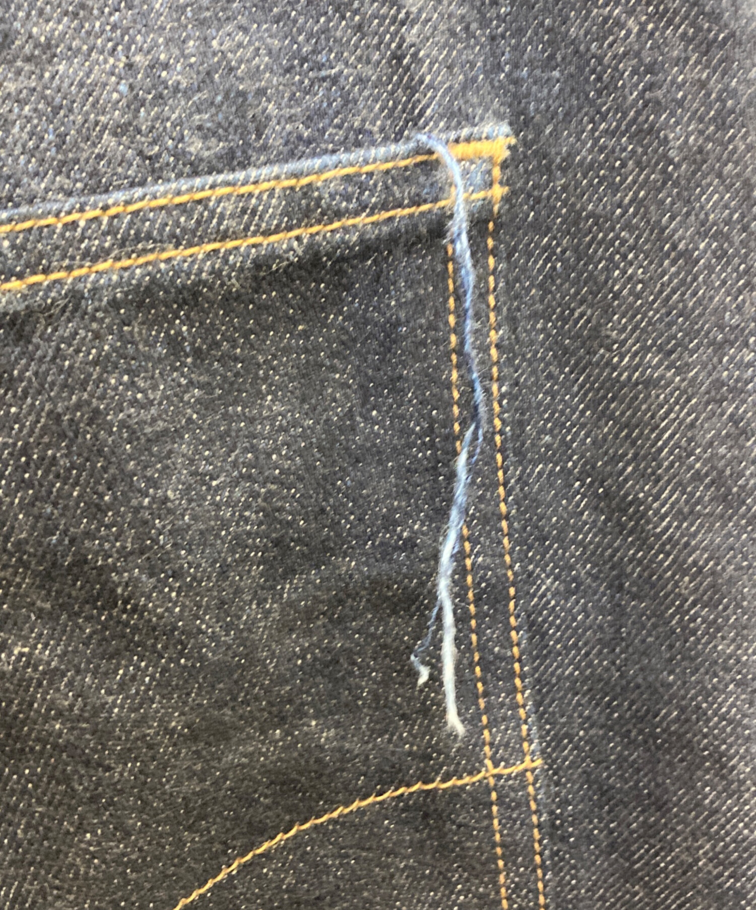 中古・古着通販】ANCELLM (アンセルム) ワンウォッシュデニムパンツ