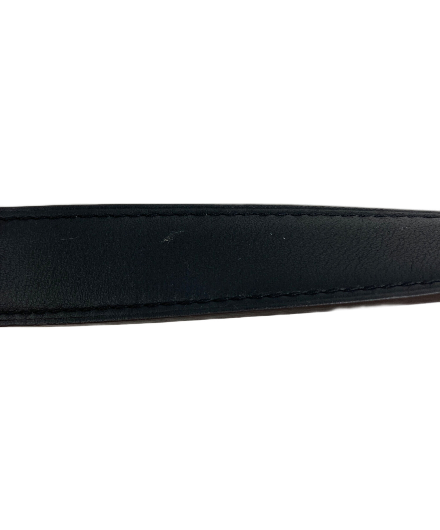 中古・古着通販】HERMES (エルメス) レザーベルト ブラック サイズ
