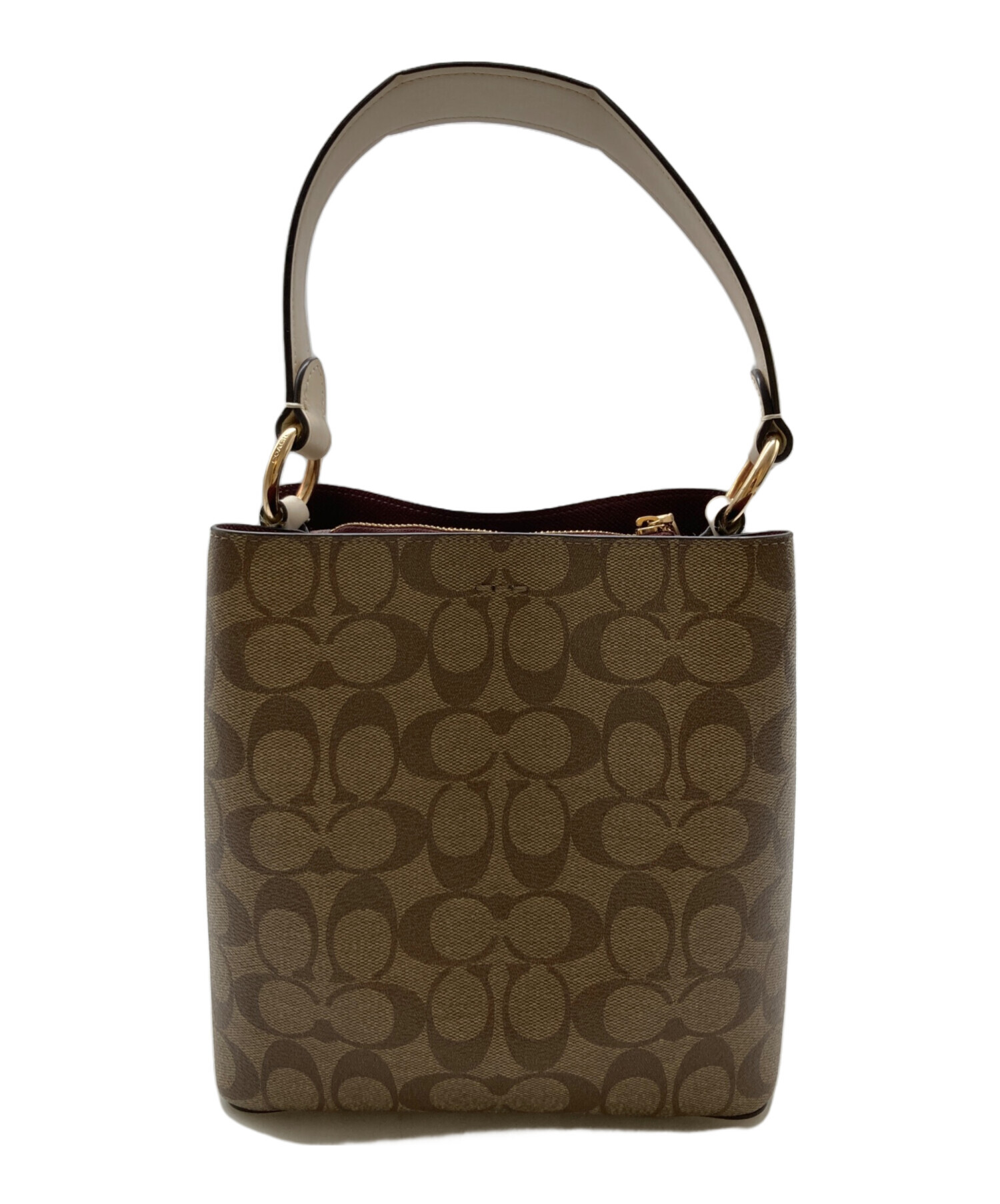未使用級☆COACHコーチ2wayトートバッグ レザー ブラウン シグネチャー. 中古・古着通販】COACH (コーチ) 2WAYバッグ ブラウン｜ブランド・古着