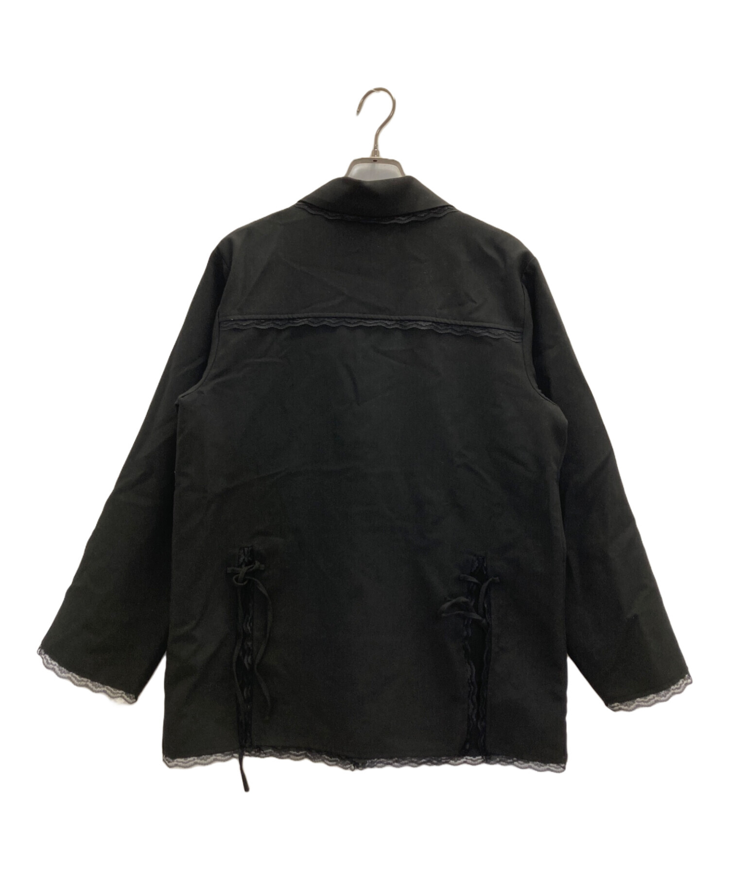 中古・古着通販】merry jenny (メリージェニー) lace slit ribbon