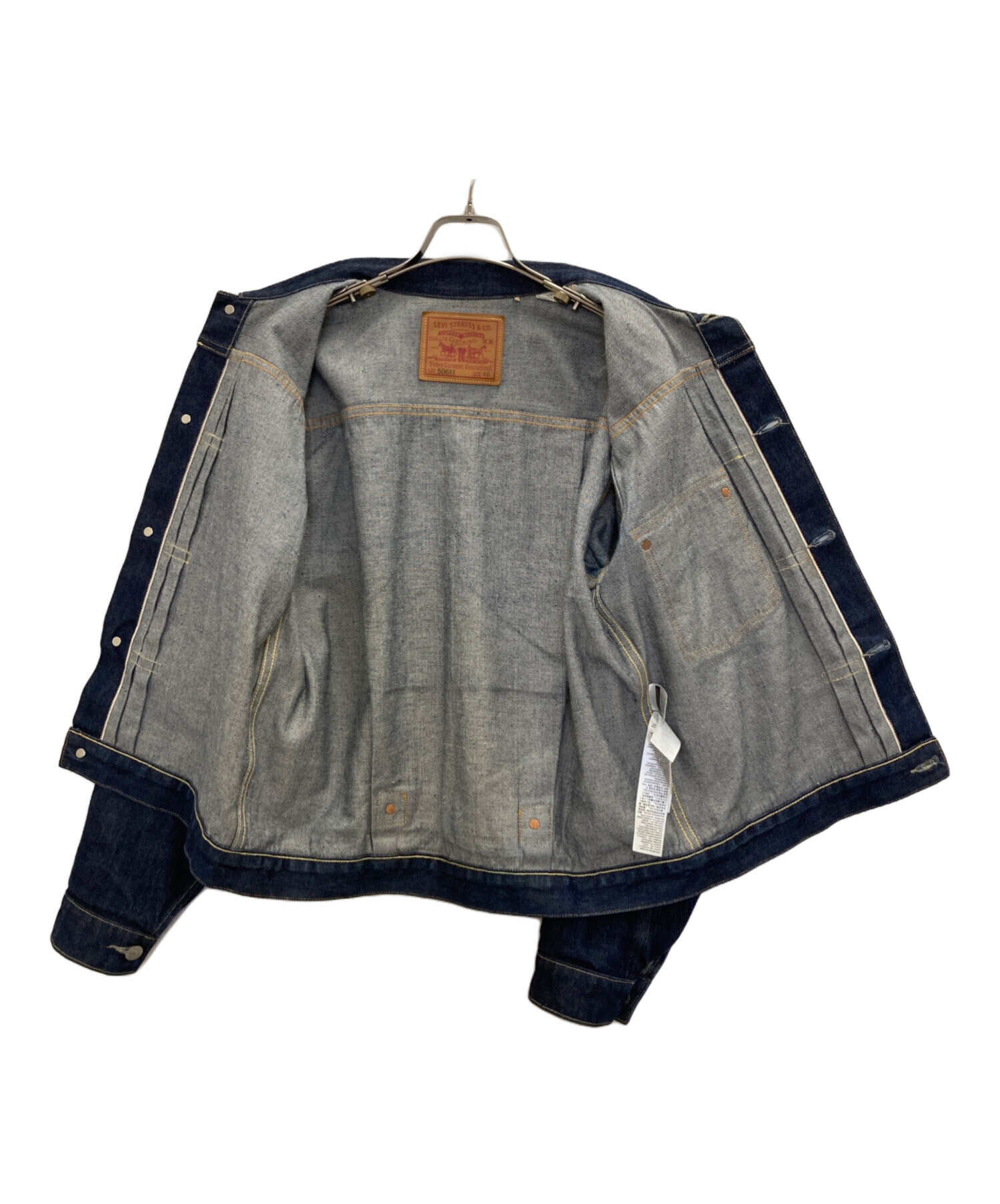 中古・古着通販】LEVI'S (リーバイス) 復刻506XX 1ST デニムジャケット