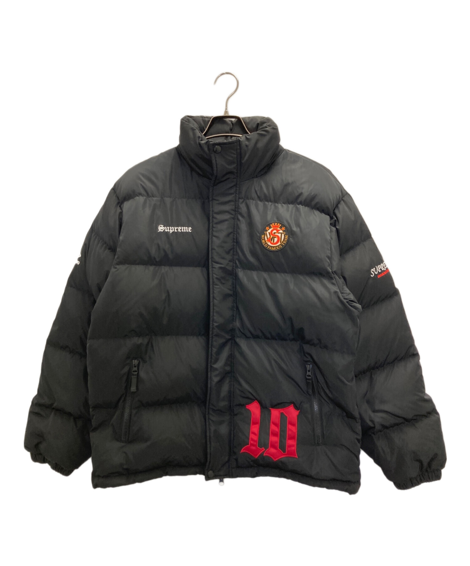 ざ*く様 Supreme UMBRO ダウンジャケット ブラック 中古・古着通販】SUPREME (シュプリーム) UMBRO (アンブロ) Down