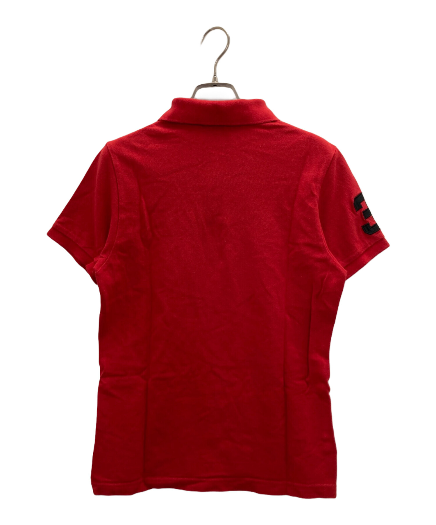 中古・古着通販】RALPH LAUREN (ラルフローレン) ポロシャツ レッド