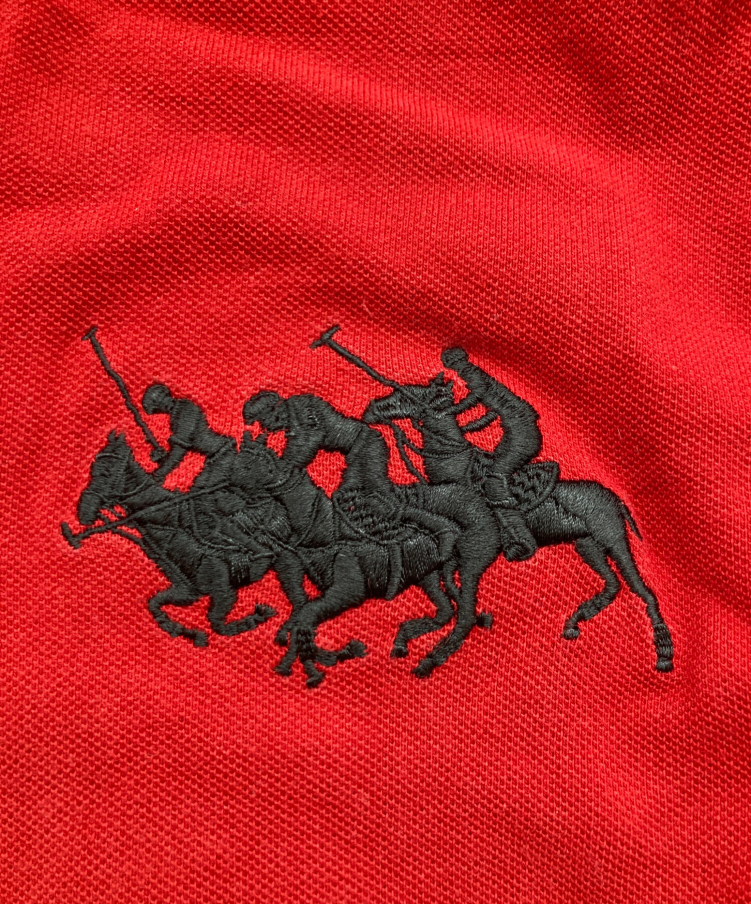 中古・古着通販】RALPH LAUREN (ラルフローレン) ポロシャツ レッド