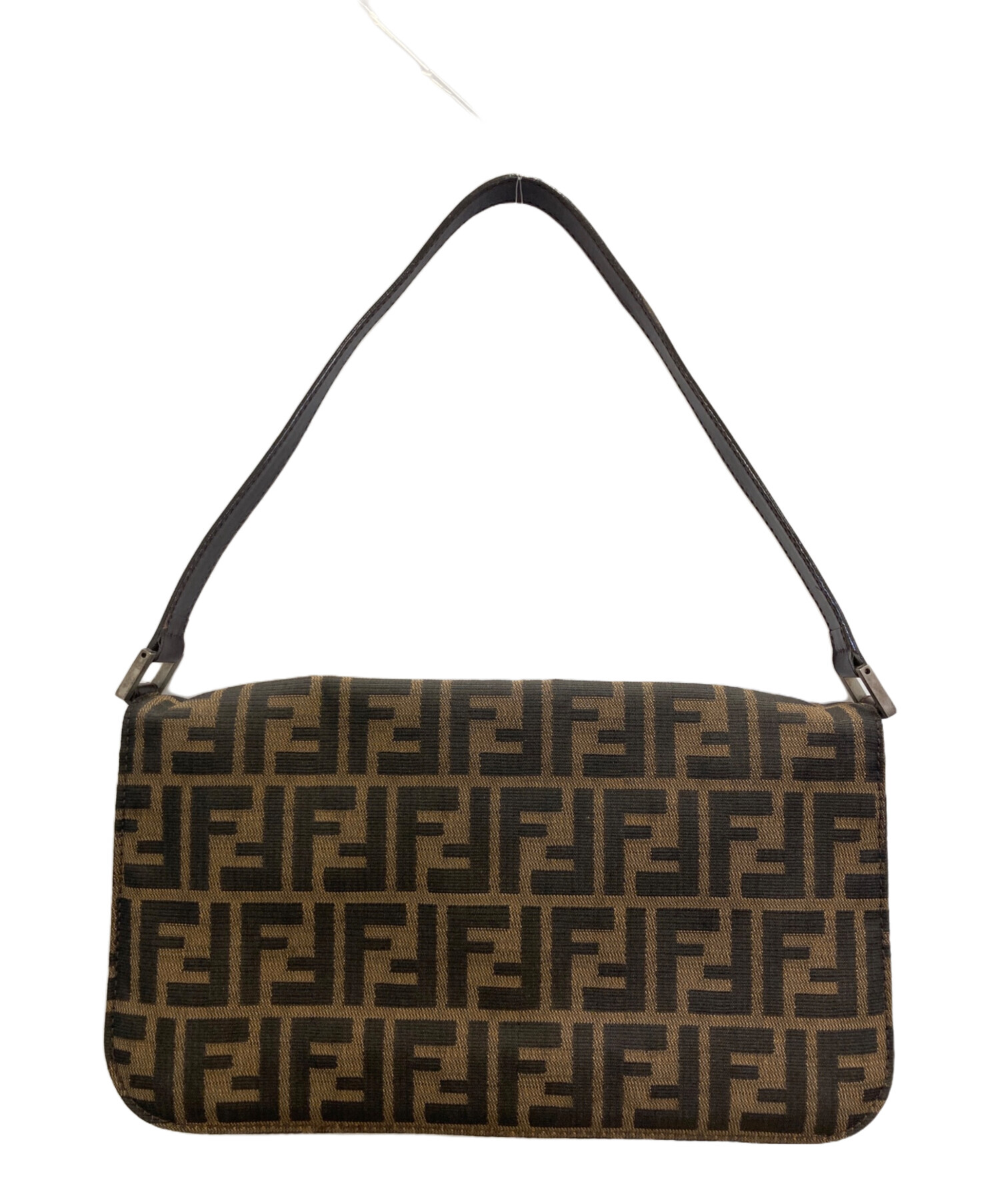 FENDI ズッカ柄 マンマバケット ショルダーバッグ 中古・古着通販】FENDI (フェンディ) ズッカ柄マンマバケット
