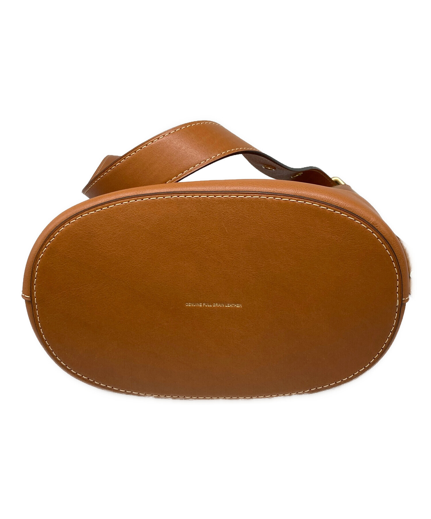 中古・古着通販】COACH (コーチ) ブリーカーバケットバッグ キャメル