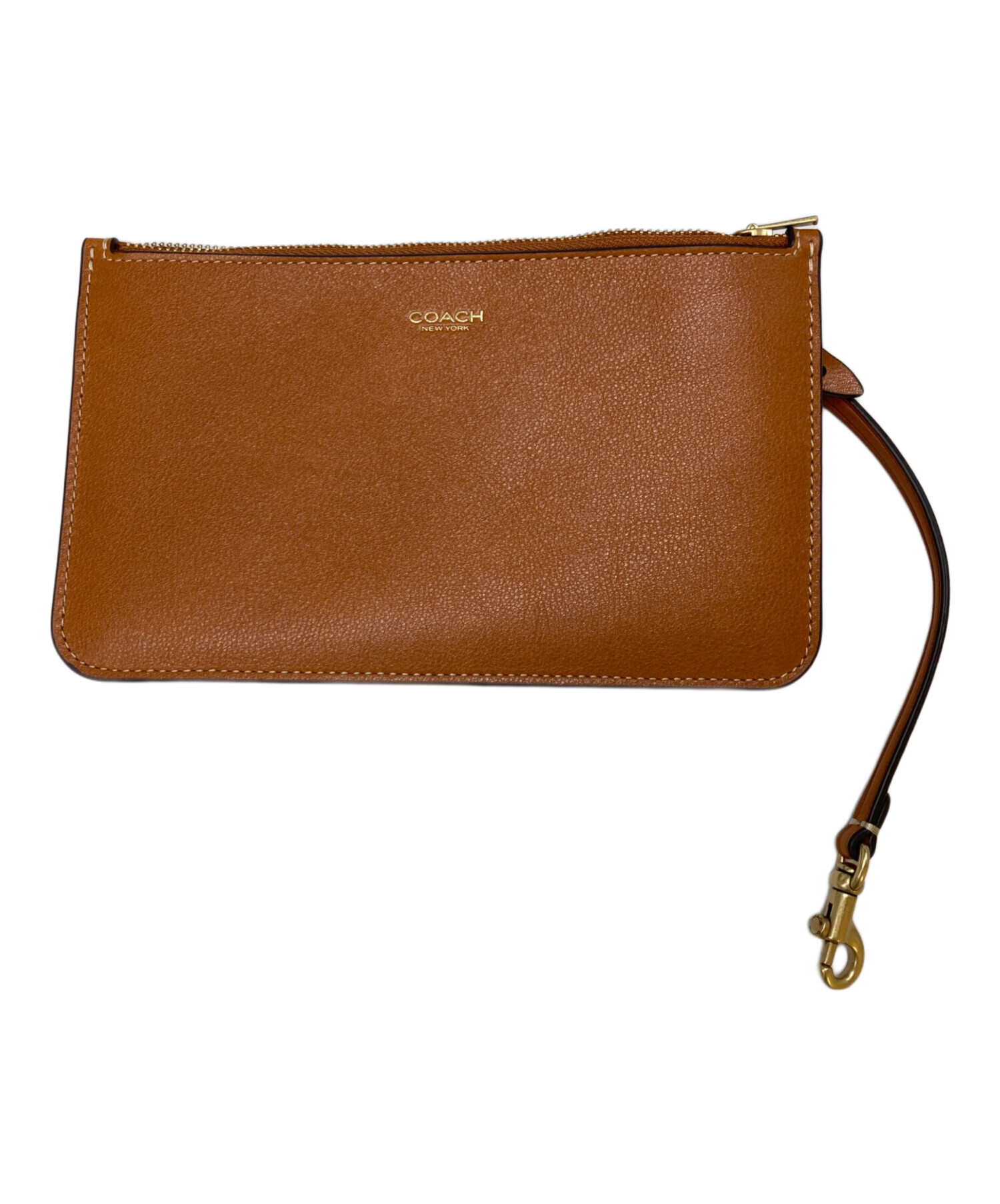 中古・古着通販】COACH (コーチ) ブリーカーバケットバッグ キャメル