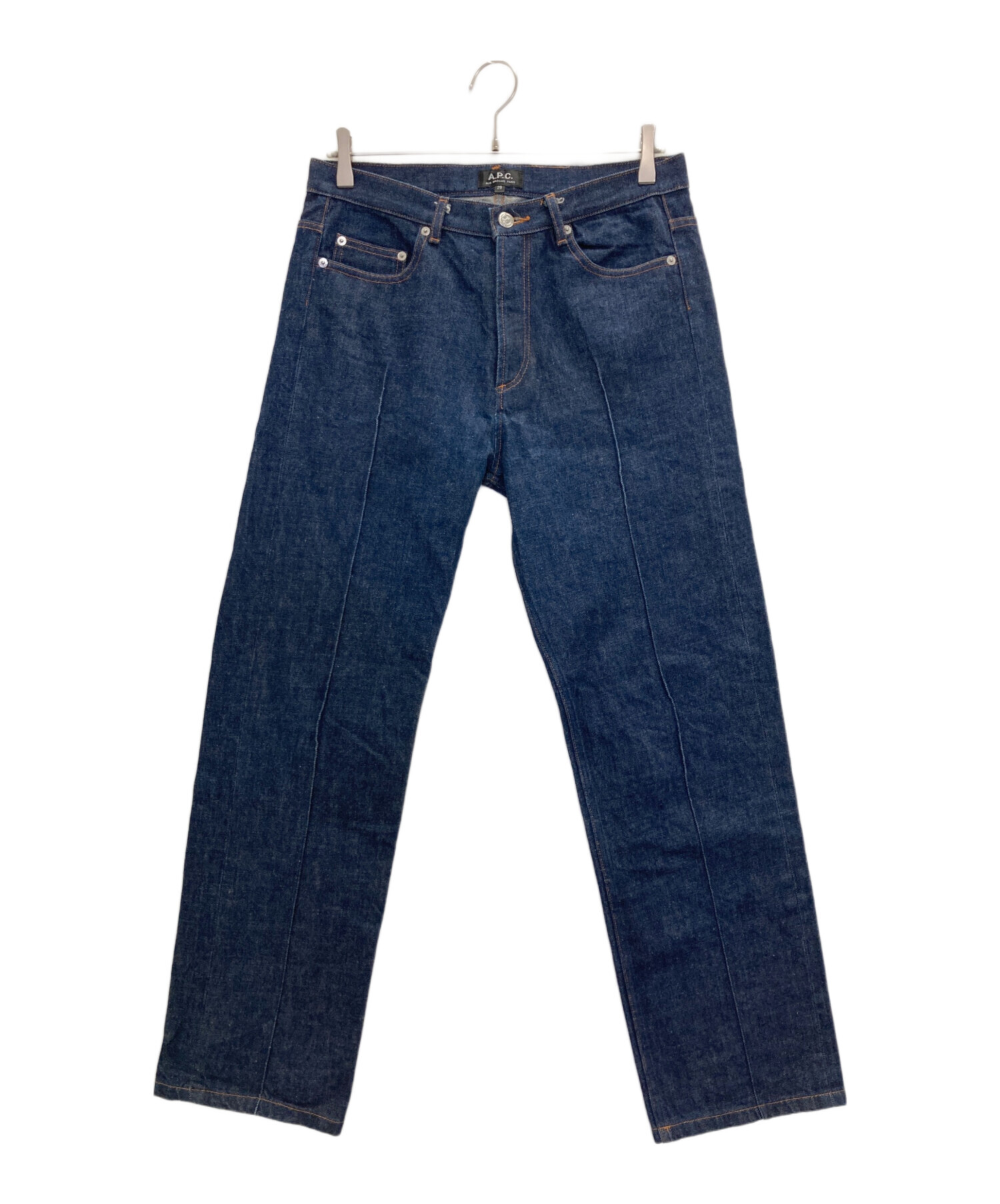 激安！アーペーセー　完売サイズ 中古・古着通販】A.P.C. (アーペーセー) センタープレスデニムパンツ