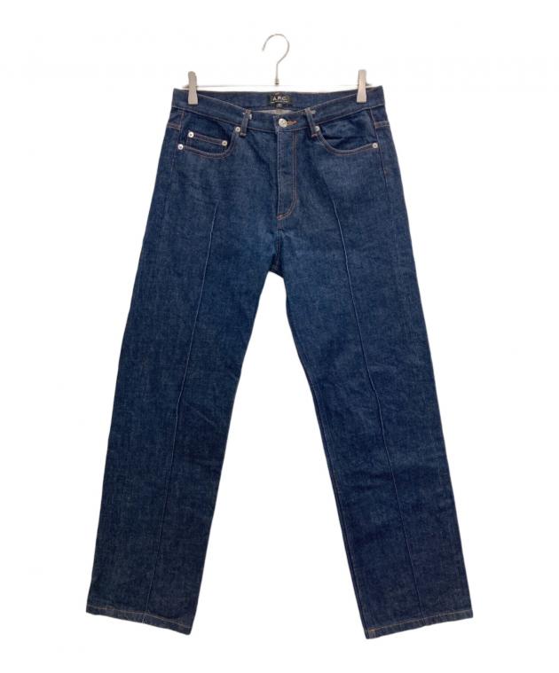 中古・古着通販】A.P.C. (アーペーセー) センタープレスデニムパンツ