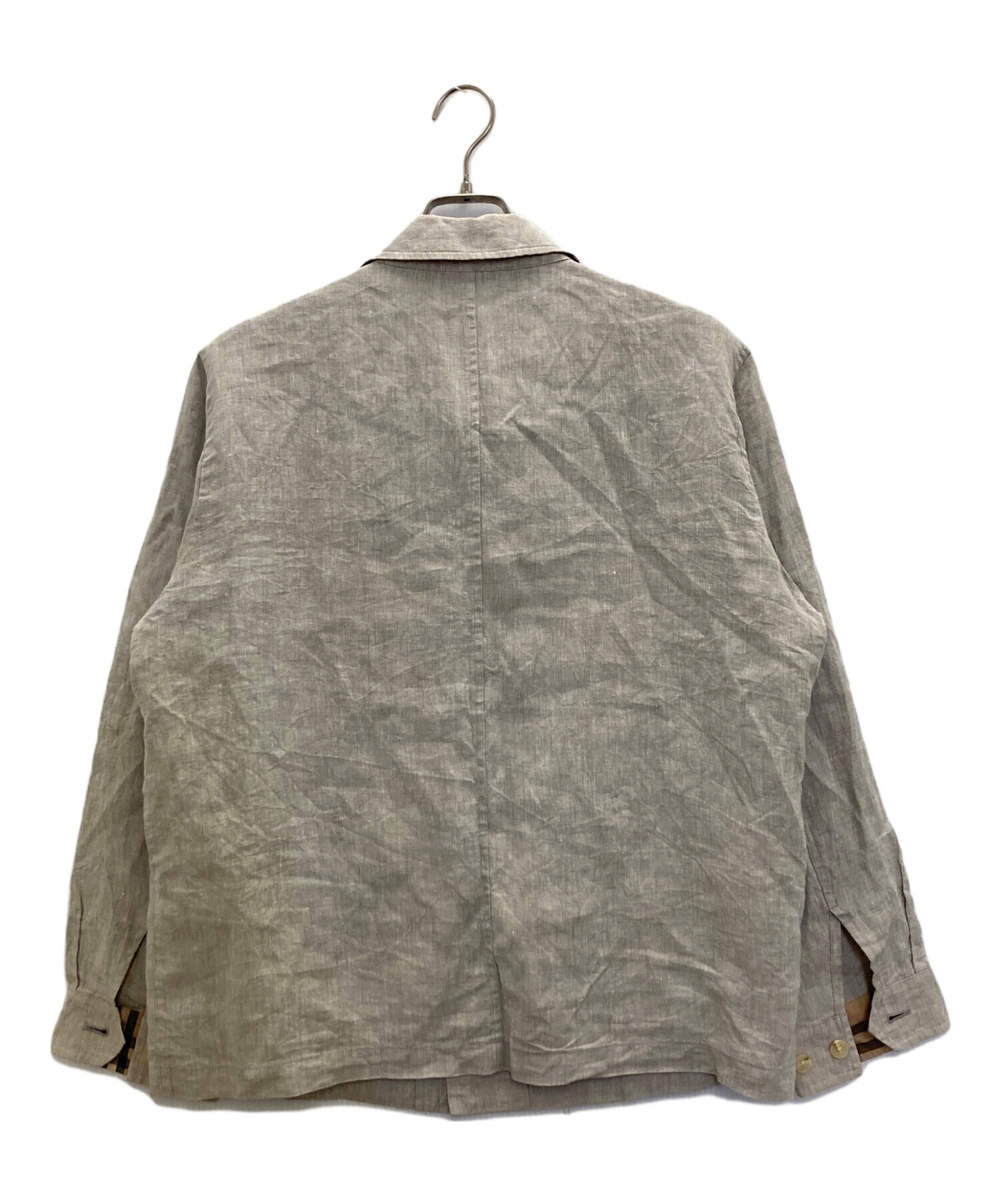 中古・古着通販】BURBERRY LONDON (バーバリーロンドン) リネン比翼