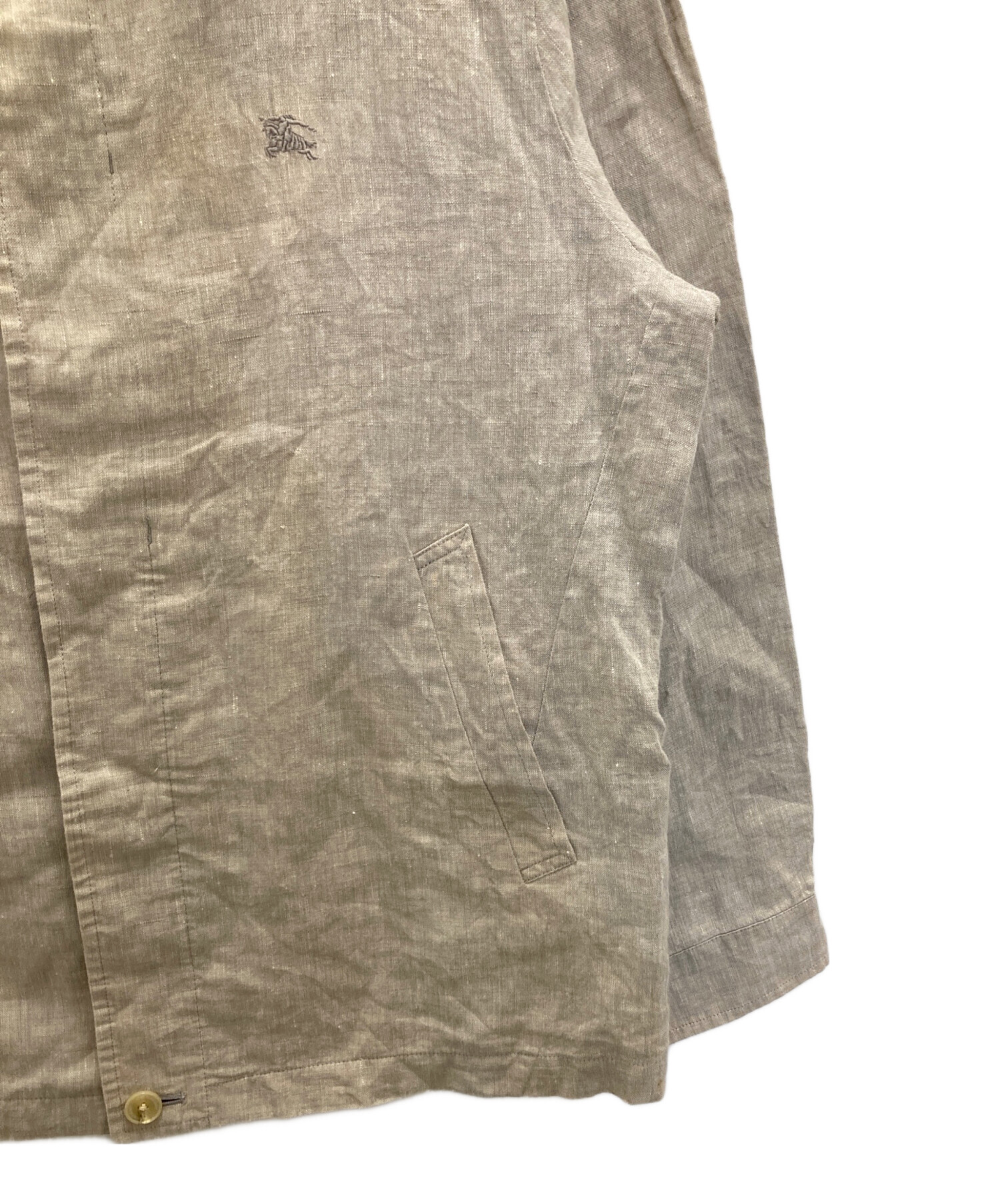 中古・古着通販】BURBERRY LONDON (バーバリーロンドン) リネン比翼