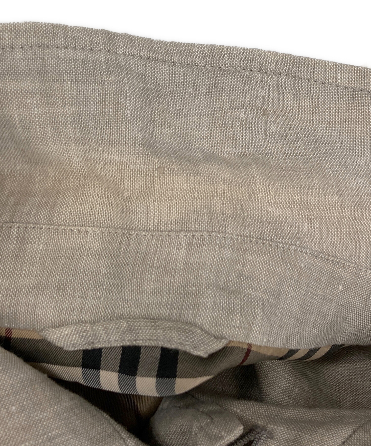 中古・古着通販】BURBERRY LONDON (バーバリーロンドン) リネン比翼