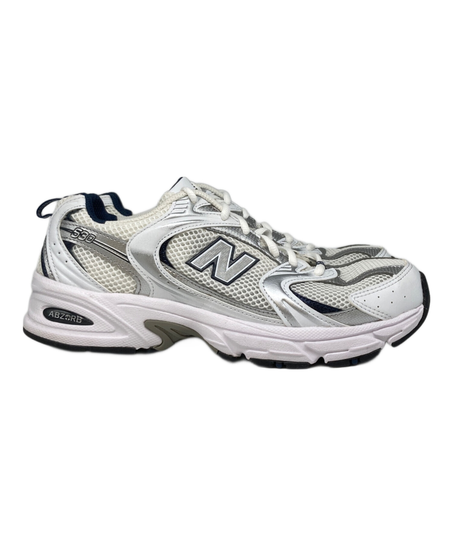 New Balance ニューバランス スニーカー 27cm 白 【古着】【中古】【送料無料】 中古・古着通販】NEW BALANCE (ニューバランス) スニーカー ホワイト