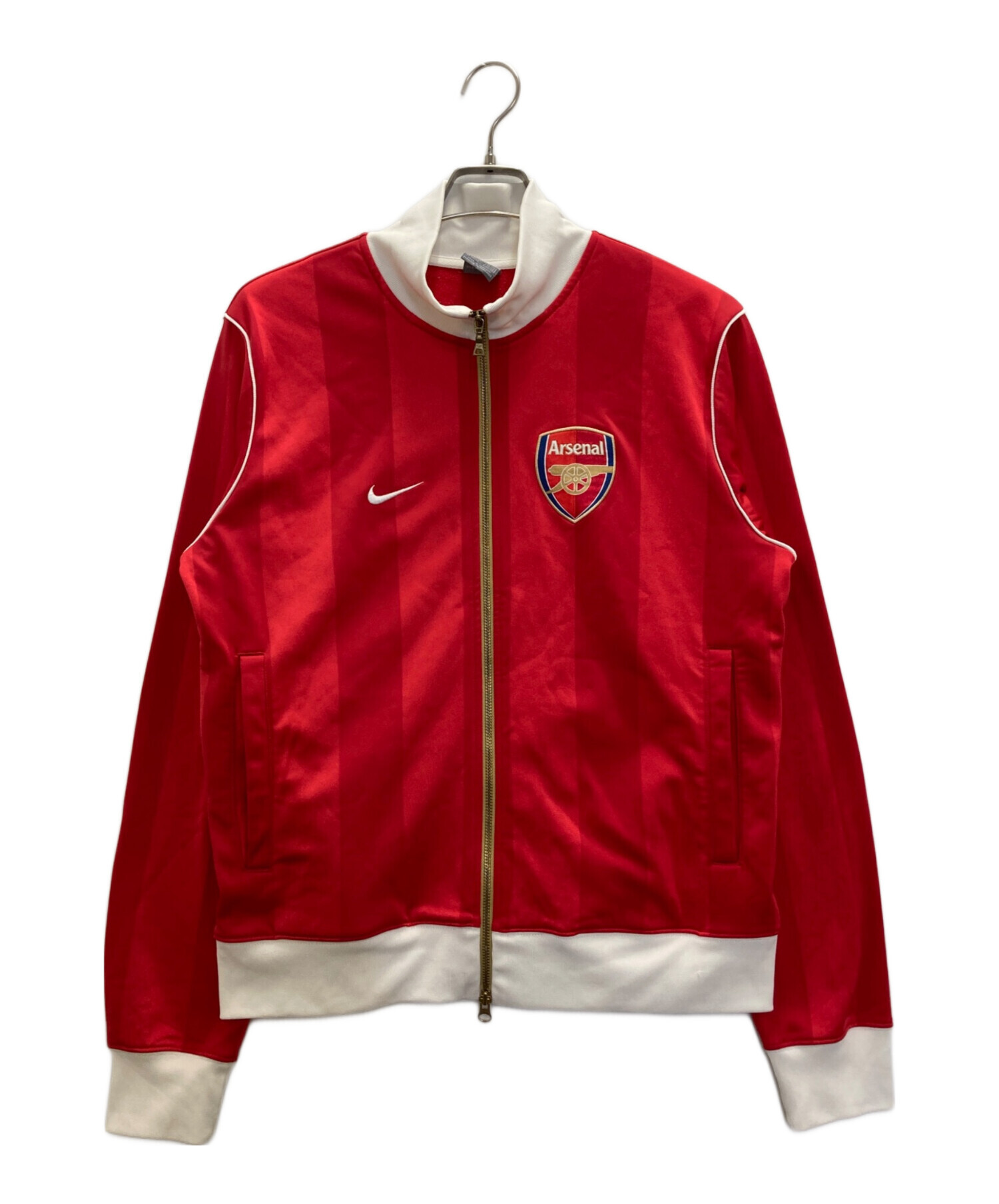 ジャージ　トラックジャケット　アーセナル　Arsenal ナイキNIKE 赤 中古・古着通販】NIKE (ナイキ) Arsenal London Zip Football Jacket