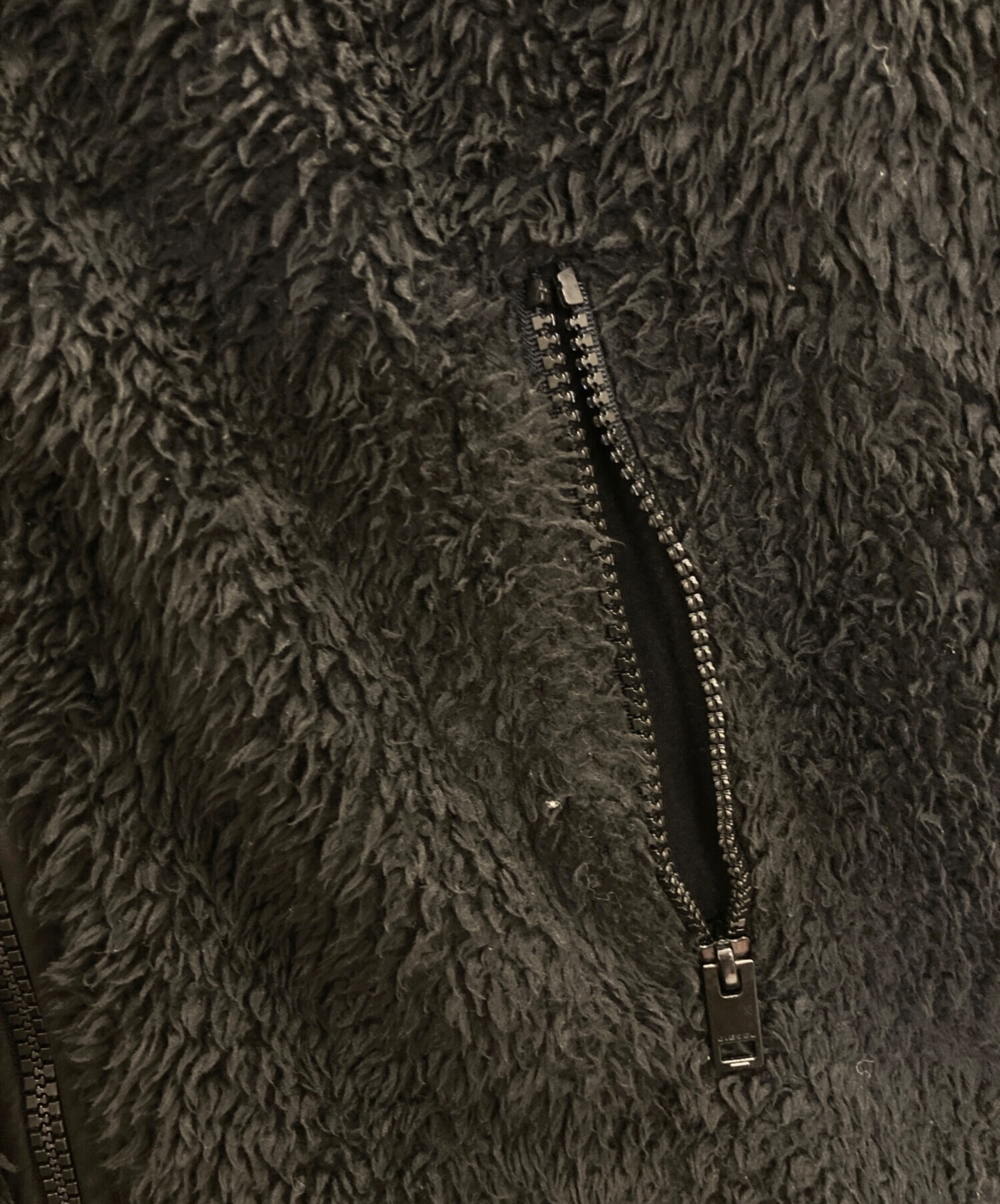 中古・古着通販】DIESEL (ディーゼル) フリースジャケット ブラック 
