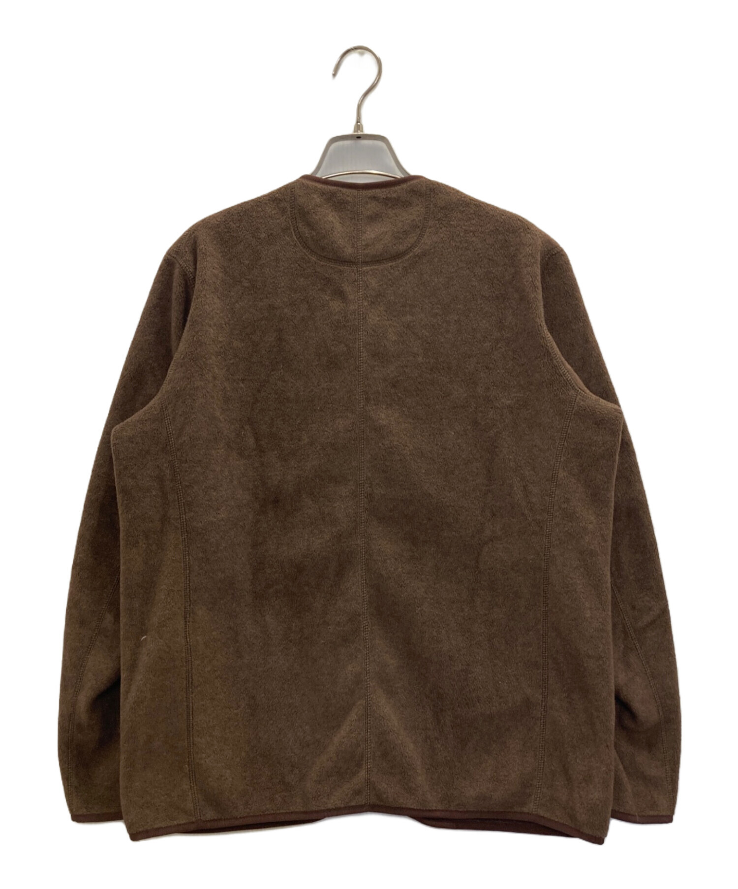 中古・古着通販】DANTON (ダントン) フリースカーディガン ブラウン 