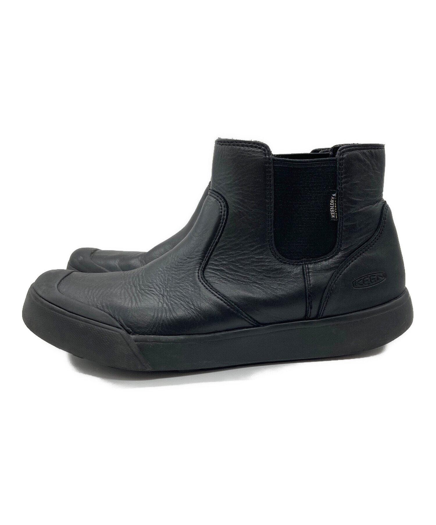 中古・古着通販】KEEN (キーン) エレナ チェルシーブーツ ブラック 