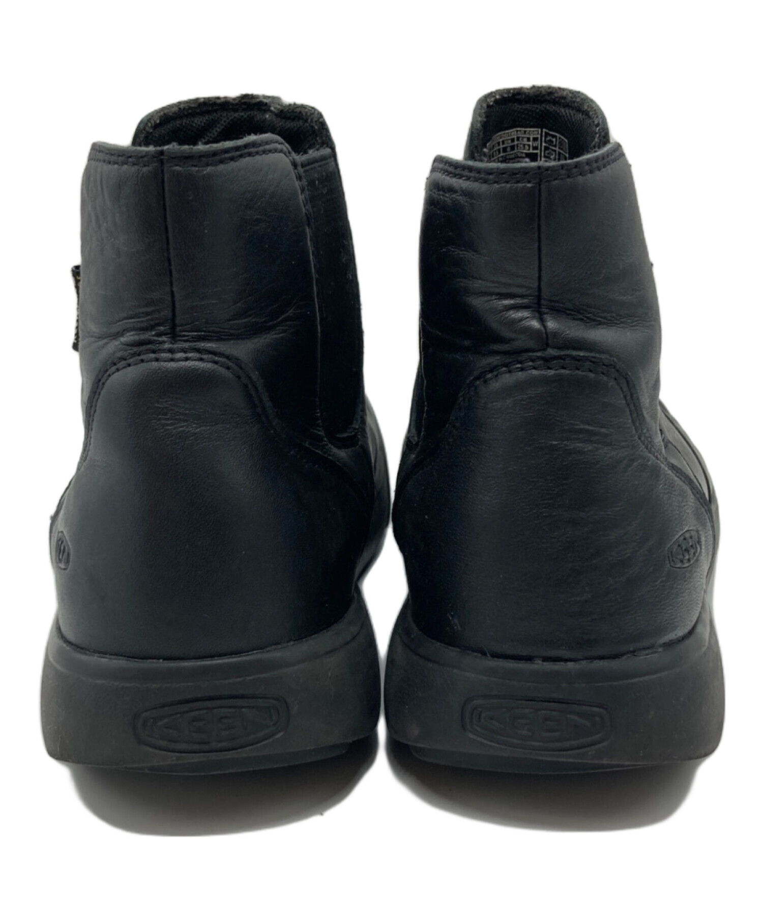 中古・古着通販】KEEN (キーン) エレナ チェルシーブーツ ブラック 