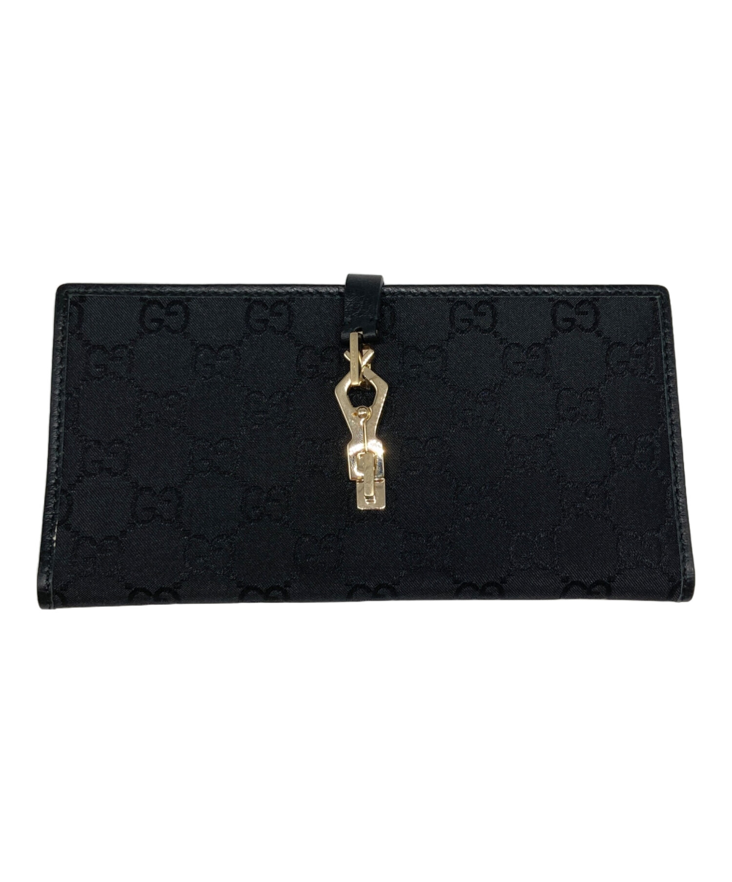 中古・古着通販】GUCCI (グッチ) 長財布 ブラック｜ブランド・古着通販