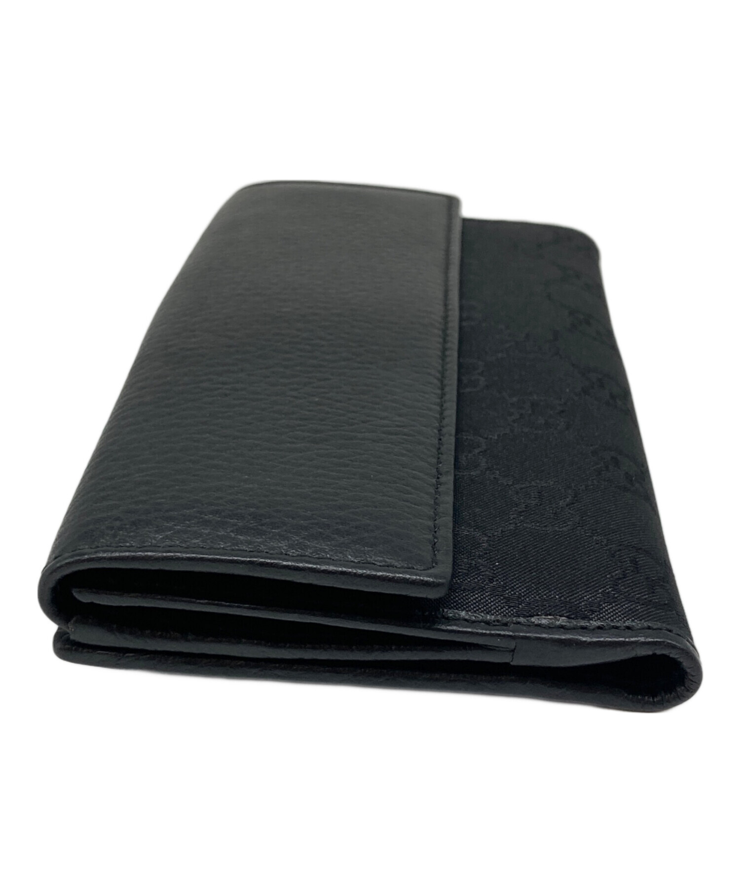 中古・古着通販】GUCCI (グッチ) 長財布 ブラック｜ブランド・古着通販