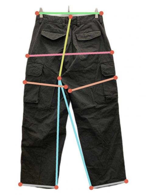 中古・古着通販】cornier (コルニエ) M-47カーゴパンツ グレー サイズ