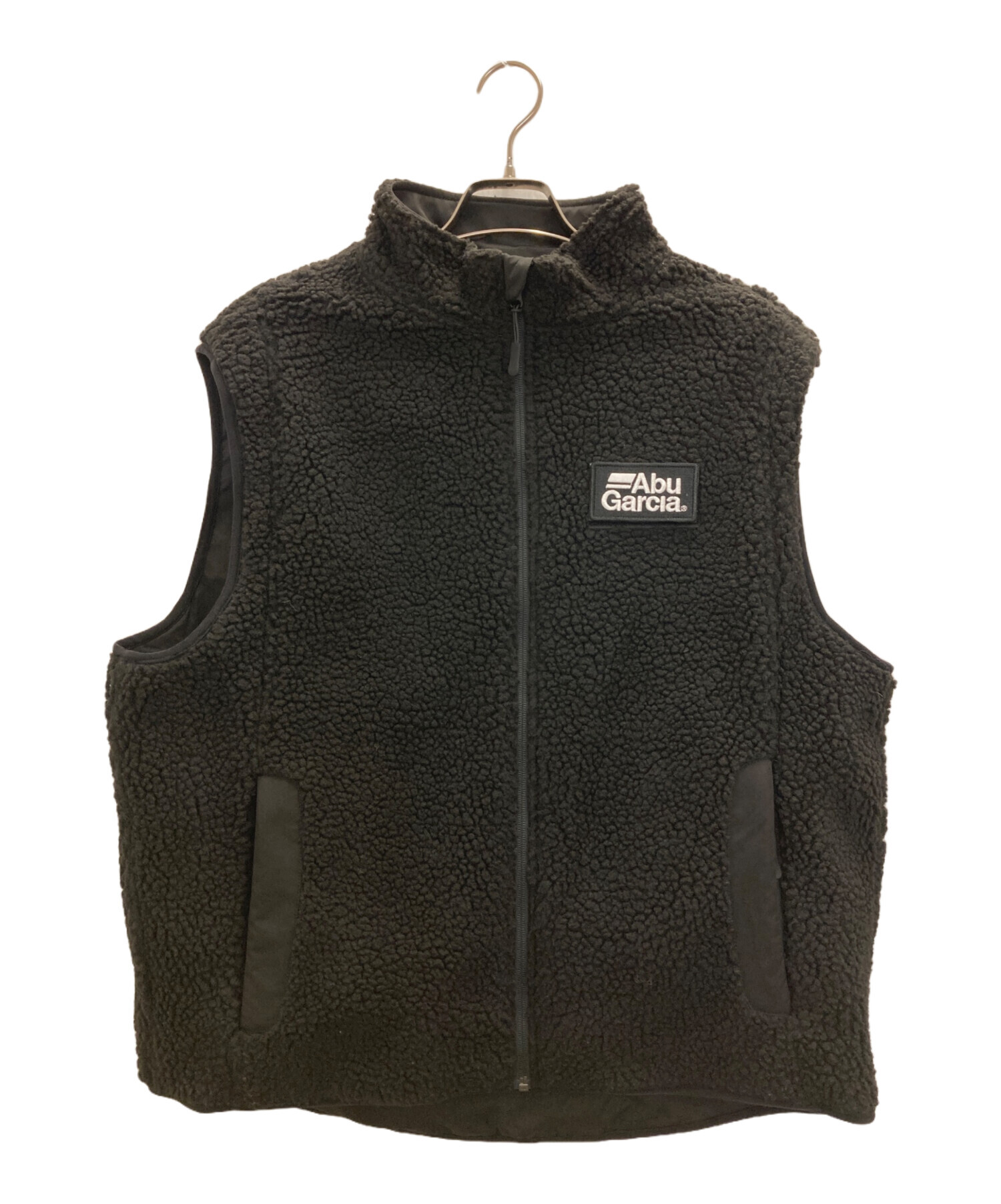 Abu Garcia /ブラックベスト 中古・古着通販】Abu Garcia (アブガルシア) ボアベスト ブラック