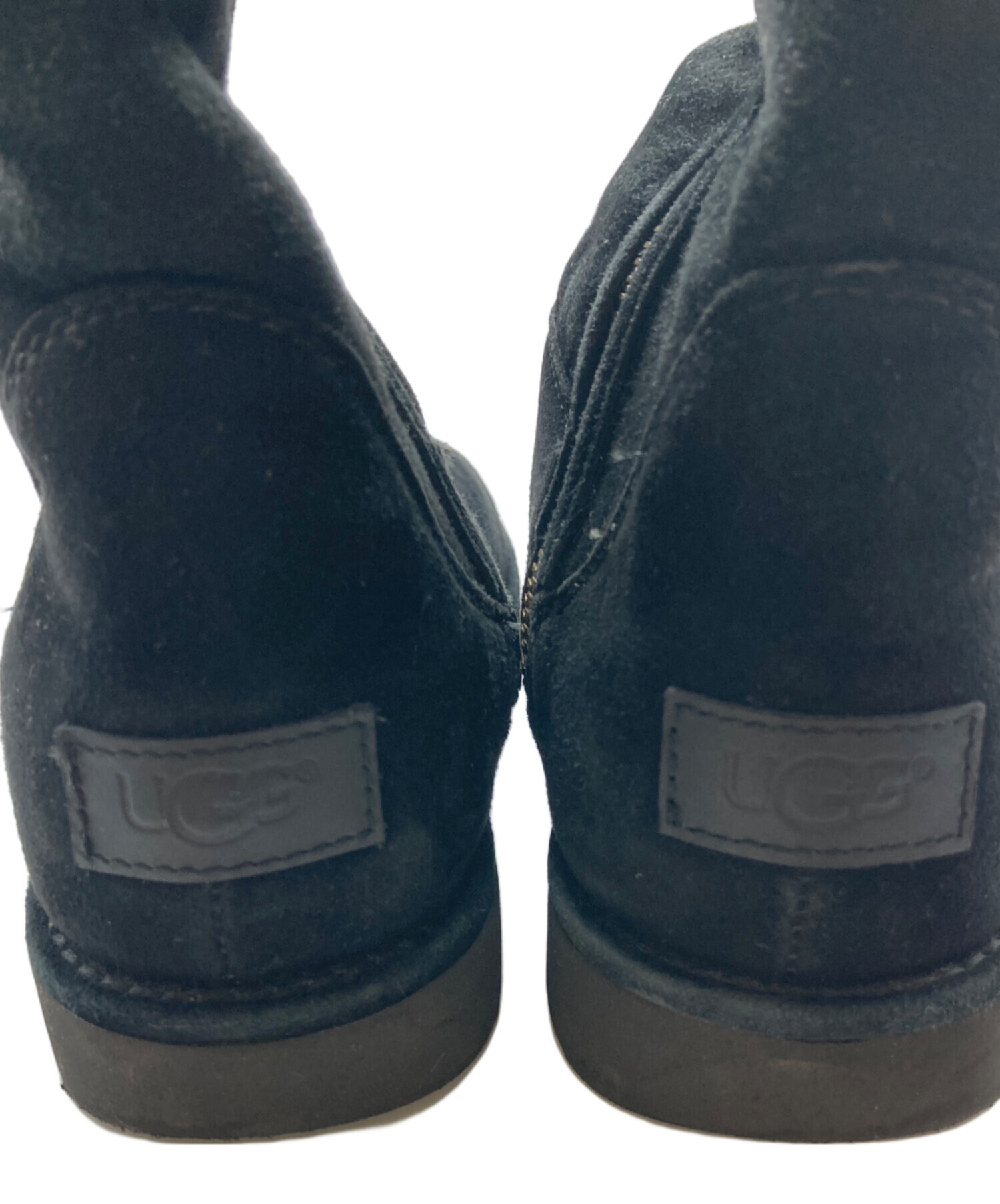中古・古着通販】UGG (アグ) ムートンブーツ ブラック サイズ:SIZE
