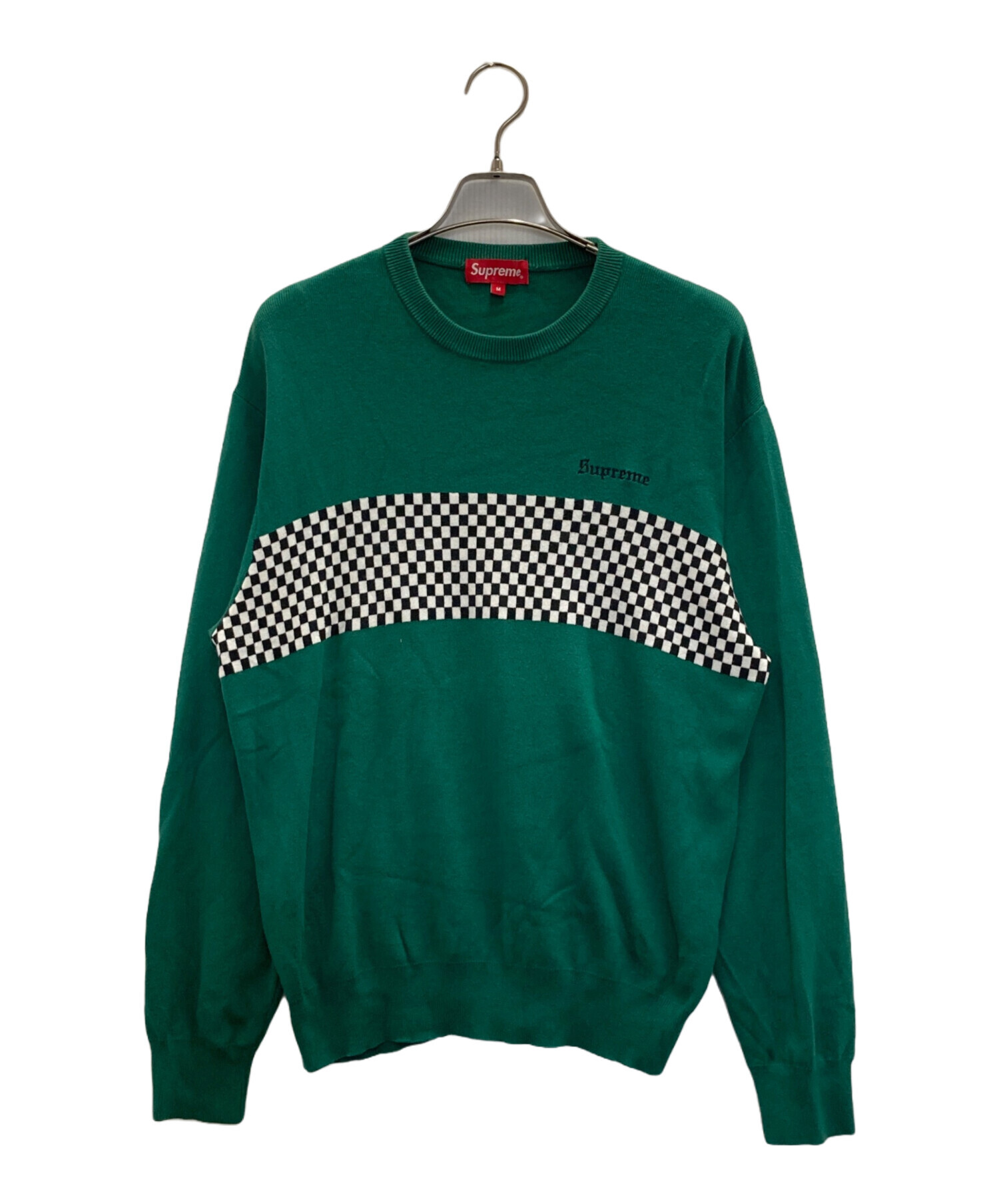 中古・古着通販】Supreme (シュプリーム) 18SS Checkered Crewneck
