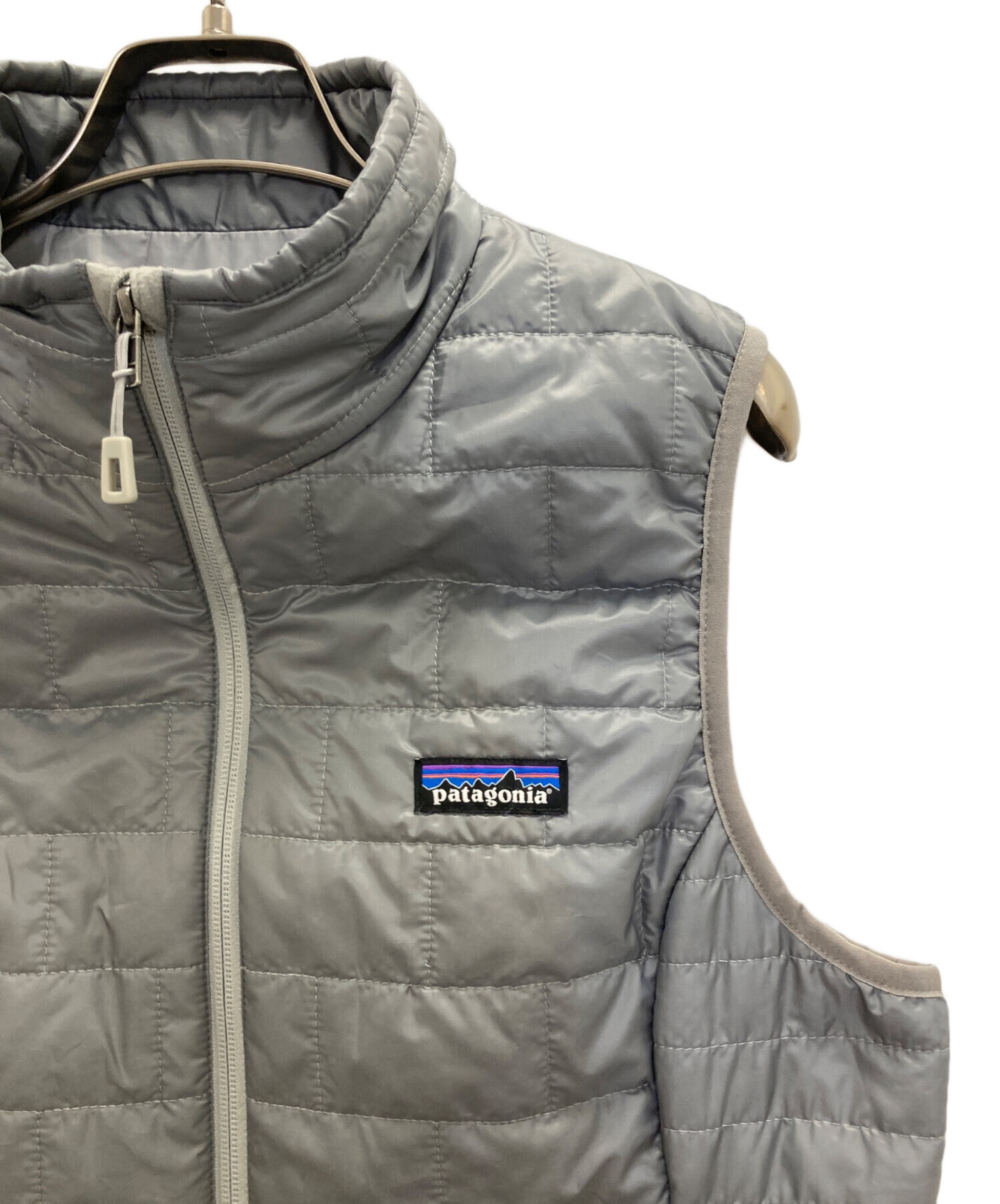 中古・古着通販】Patagonia (パタゴニア) ナノパフベスト シルバー