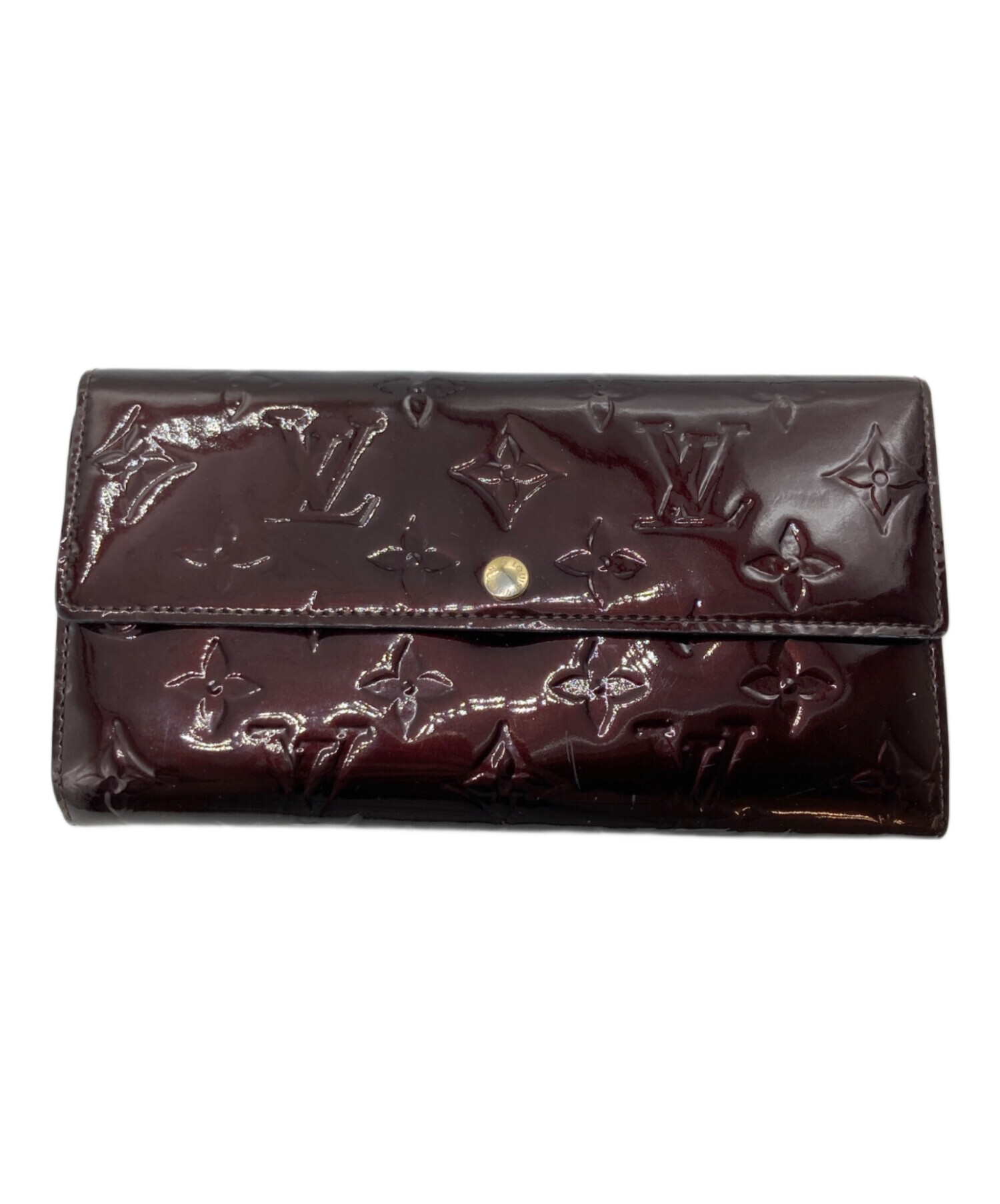 中古・古着通販】LOUIS VUITTON (ルイ ヴィトン) 長財布 アマラント