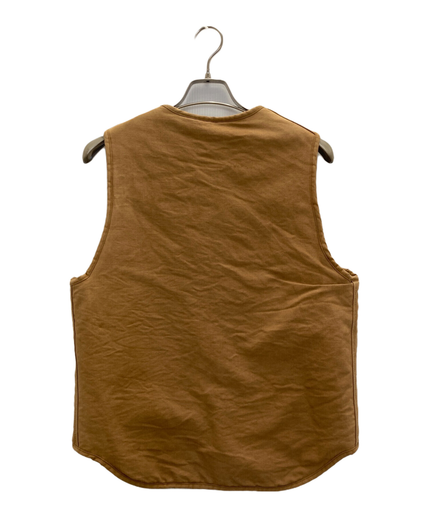 中古・古着通販】CarHartt (カーハート) ダックべスト ブラウン サイズ