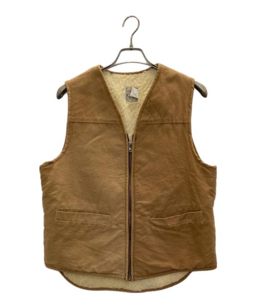 中古・古着通販】CarHartt (カーハート) ダックべスト ブラウン サイズ