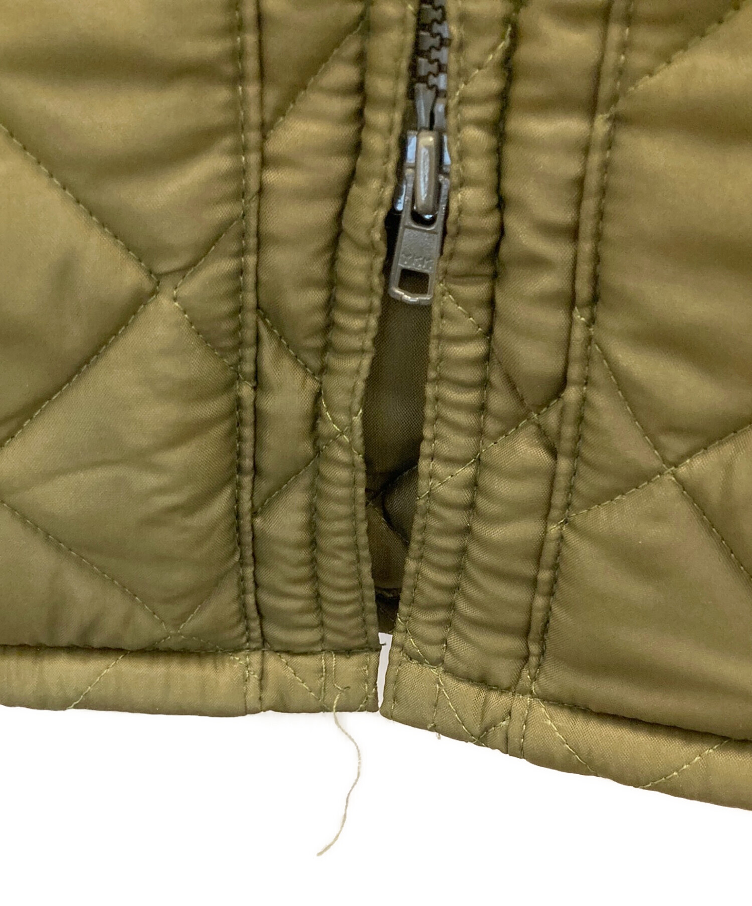 中古・古着通販】Barbour (バブアー) キルティングベスト オリーブ