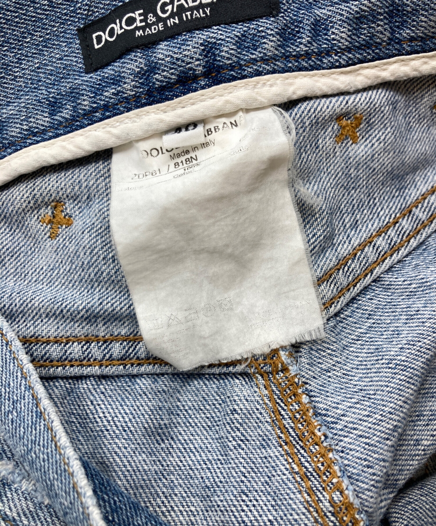 中古・古着通販】DOLCE & GABBANA (ドルチェ＆ガッバーナ) ダメージ