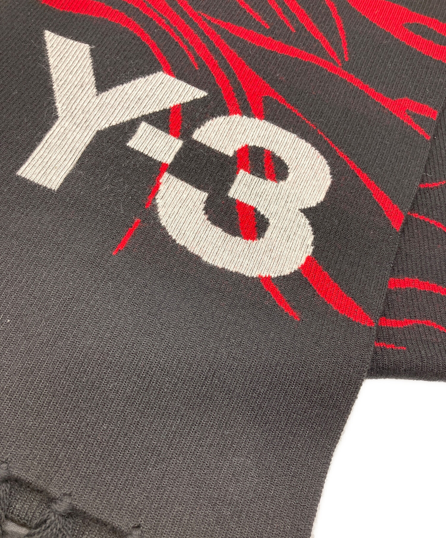 中古・古着通販】Y-3 (ワイスリー) JFA スカーフ ブラック｜ブランド