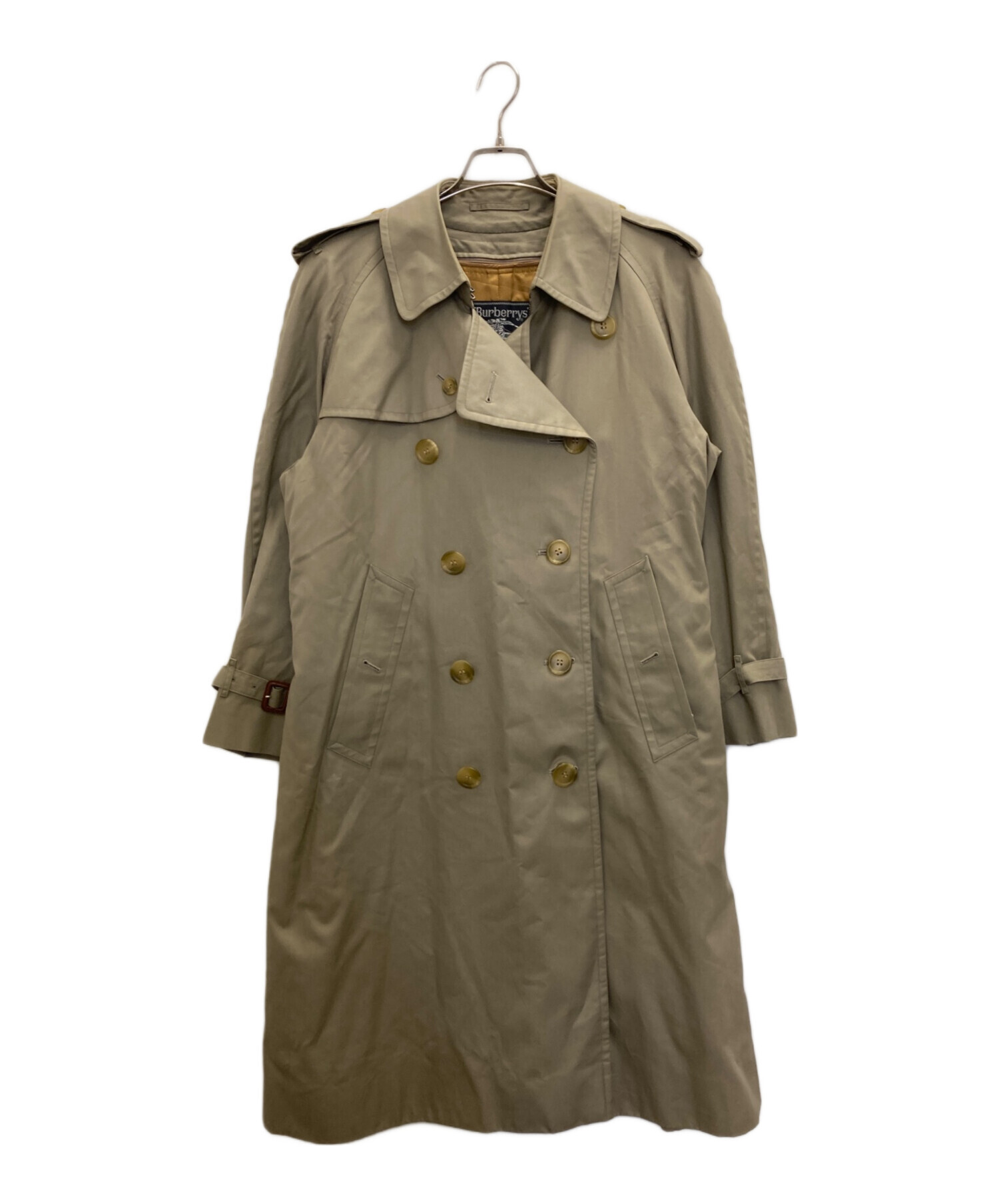 希少 バーバリー 英国製 トレンチコート カーキ ノバチェック ライナー付き 中古・古着通販】Burberry's (バーバリーズ) ノバチェックライナー付