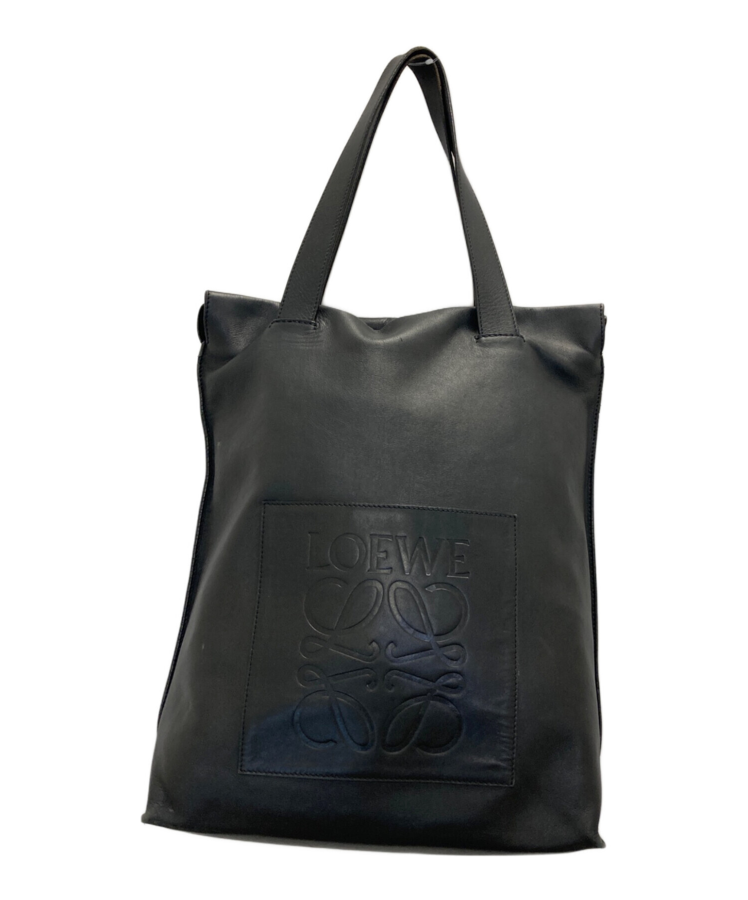 中古・古着通販】LOEWE (ロエベ) ショッパートートバッグ ブラック