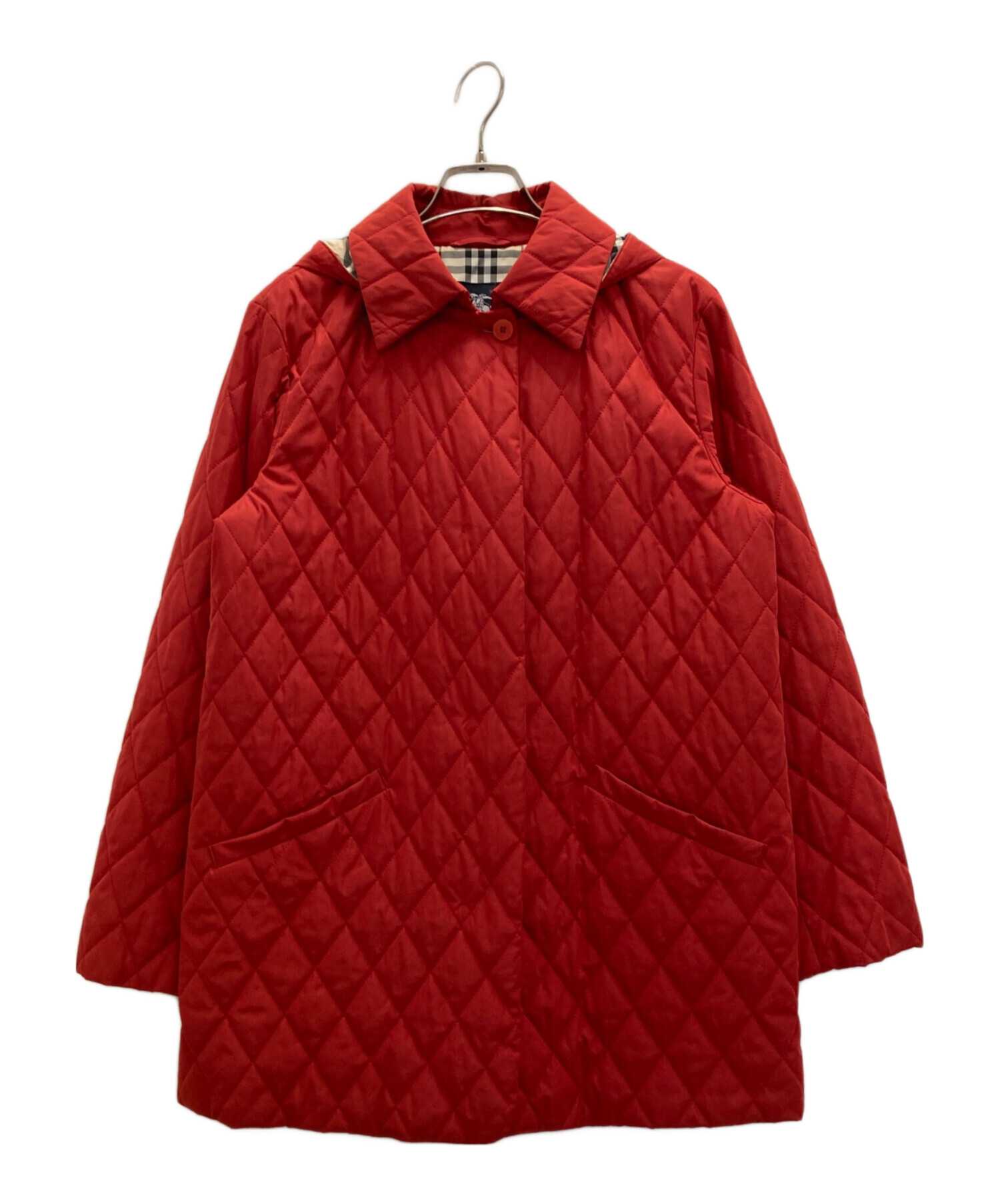 バーバリーロンドン 2way キルティング ダッフルコート 2XL ノバチェック 中古・古着通販】BURBERRY LONDON (バーバリーロンドン) 裏ノバ