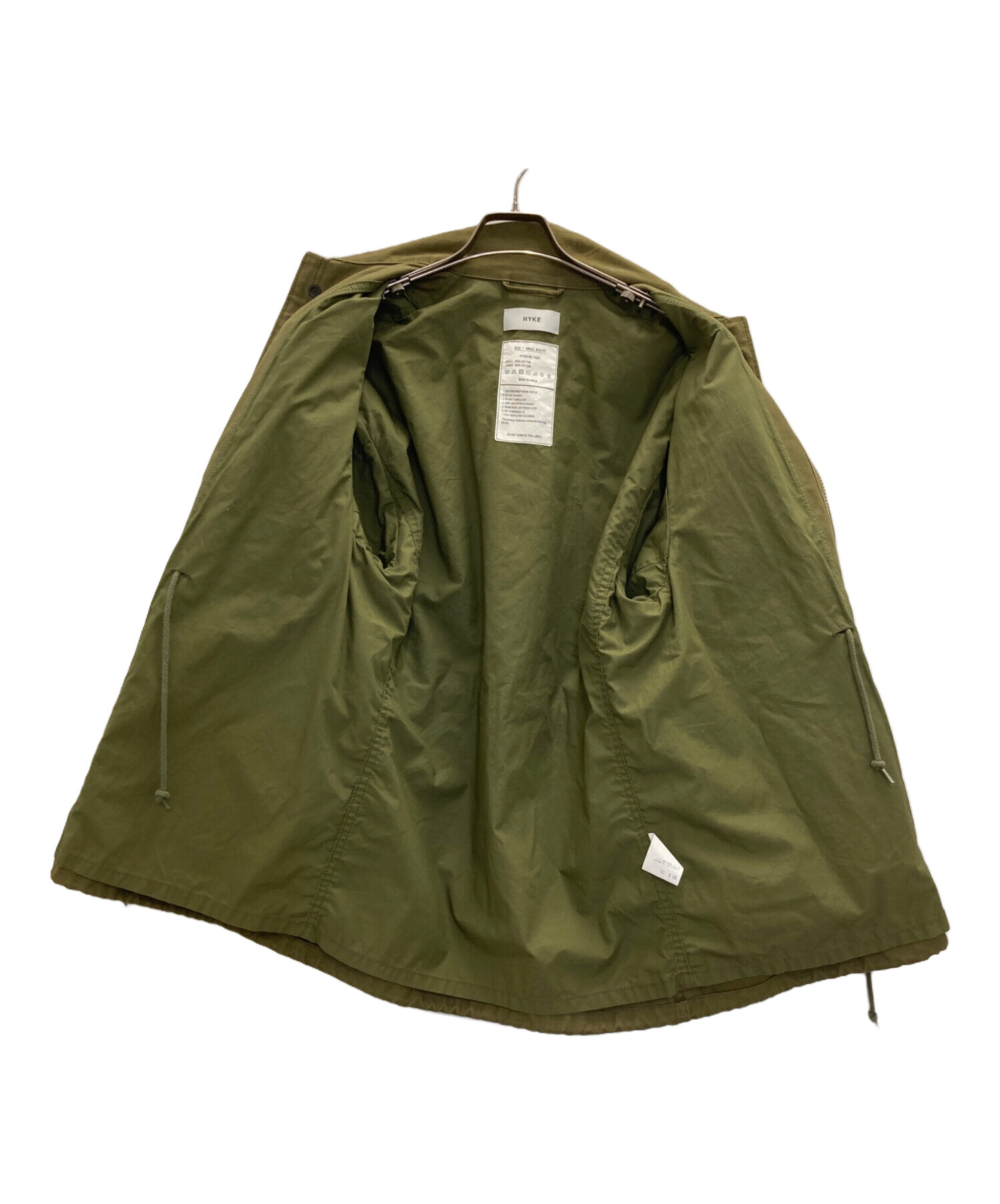 中古・古着通販】HYKE (ハイク) M-51 フィールドジャケット オリーブ