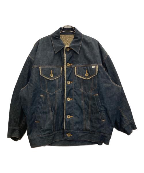 中古・古着通販】kolor/BEACON (カラービーコン) デニムボアジャケット