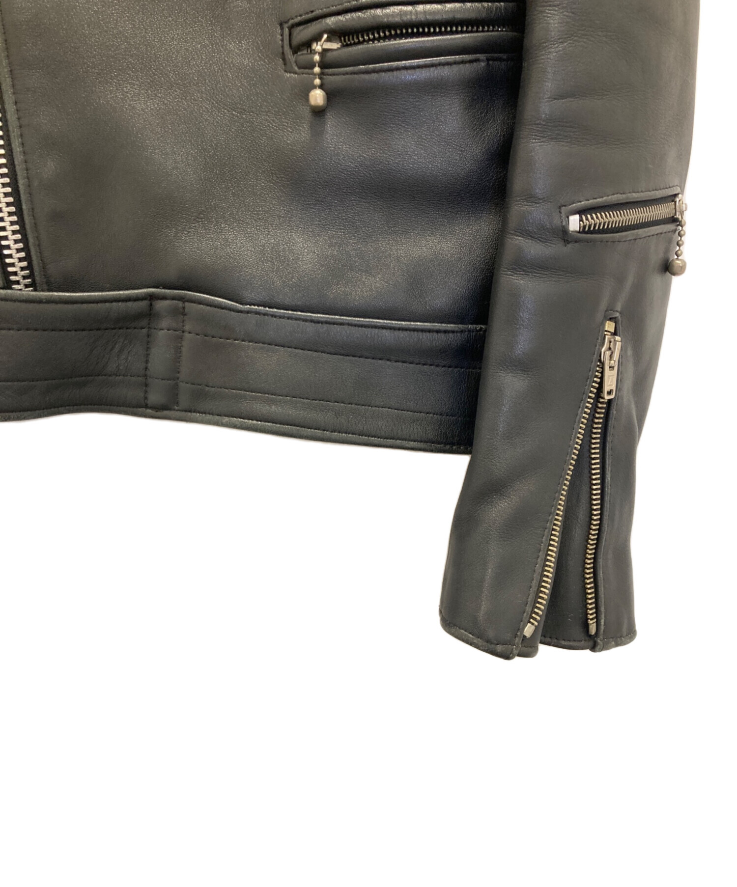 Lewis Leathers ダブルライダースジャケット 36 中古・古着通販】Lewis Leathers (ルイスレザース) サイクロン ダブル