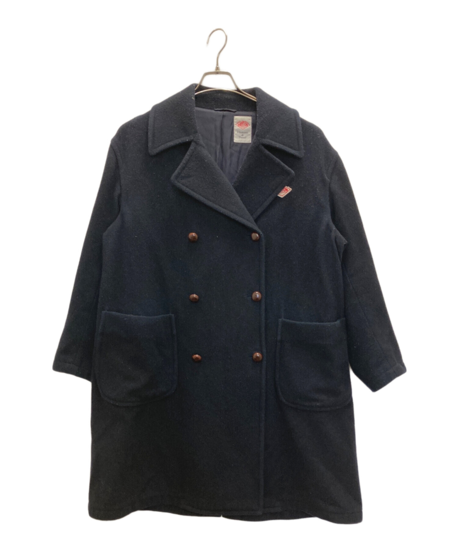 中古・古着通販】DANTON (ダントン) くるみボタンロングコート