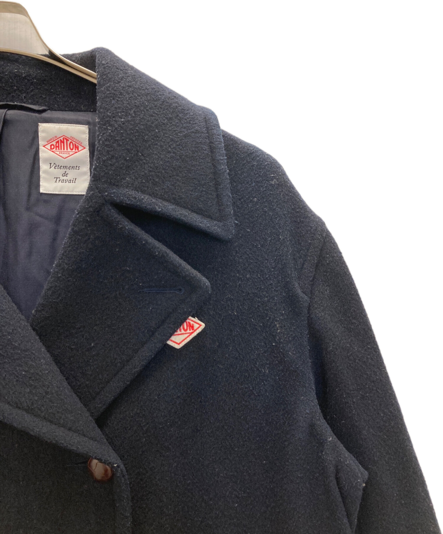 中古・古着通販】DANTON (ダントン) くるみボタンロングコート
