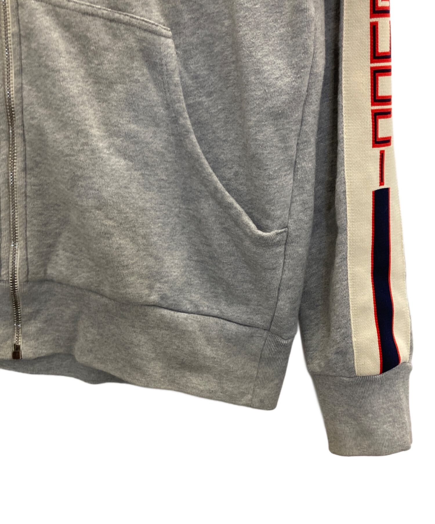 中古・古着通販】GUCCI (グッチ) テクニカルライン ジップアップ