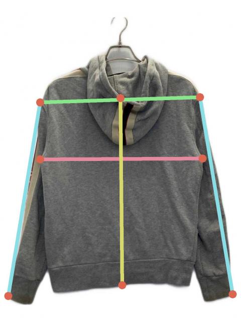 中古・古着通販】GUCCI (グッチ) テクニカルライン ジップアップ
