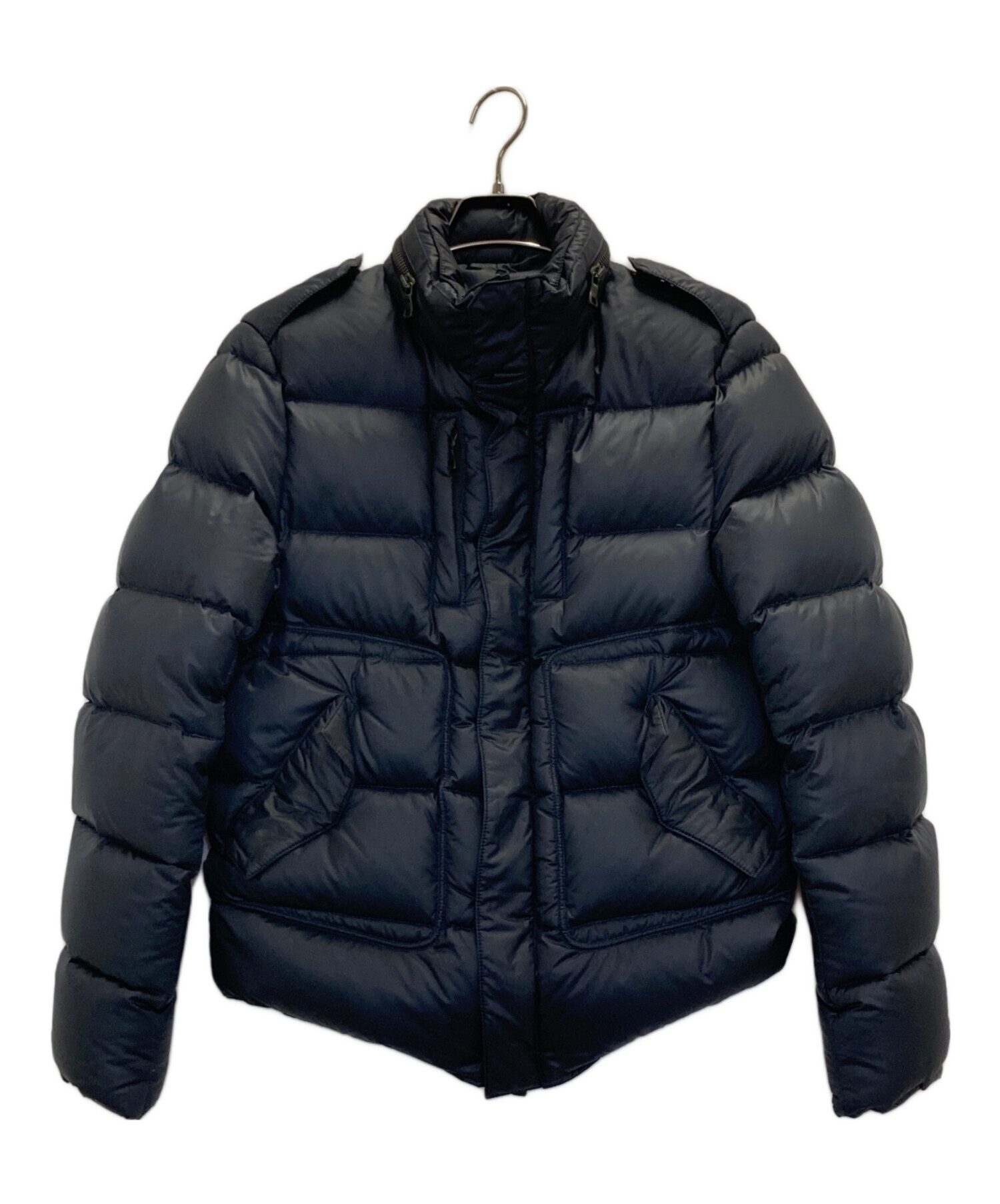 ダウンジャケット/バルマン/値下げしました 中古・古着通販】BALMAIN (バルマン) ダウンジャケット ブラック
