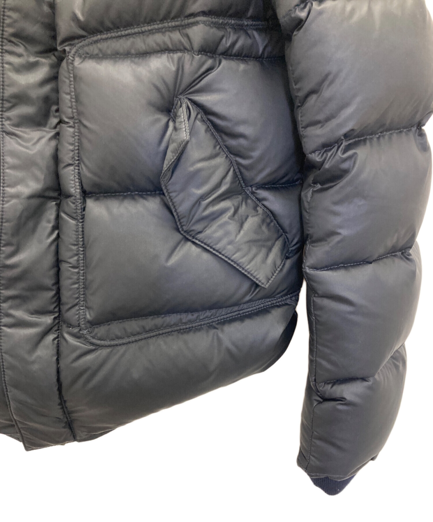 中古・古着通販】BALMAIN (バルマン) ダウンジャケット ブラック