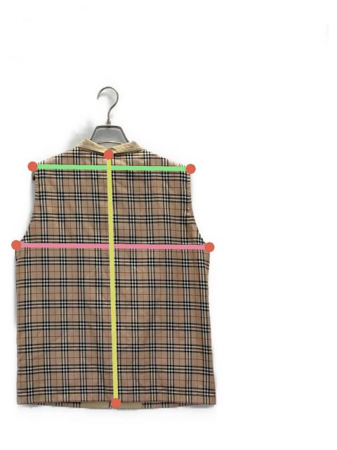 極美品 バーバリーゴルフ✨ジップベスト L 茶 ウール レトロ古着 希少 中古・古着通販】BURBERRY GOLF (バーバリーゴルフ) ジップベスト